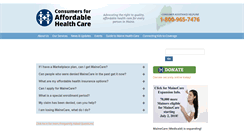 Desktop Screenshot of mainecahc.org